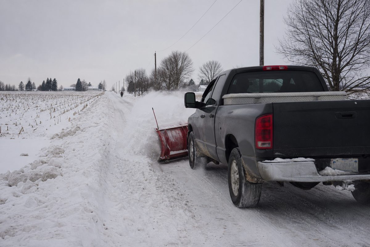 Snow Plowing in Kitchener
